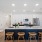 Well-lit kitchen with ample counter space