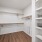 Spacious closet